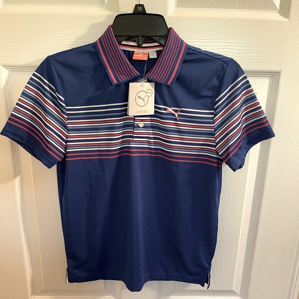 Boys puma golf polo